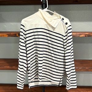 J.Crew top with cute button detail